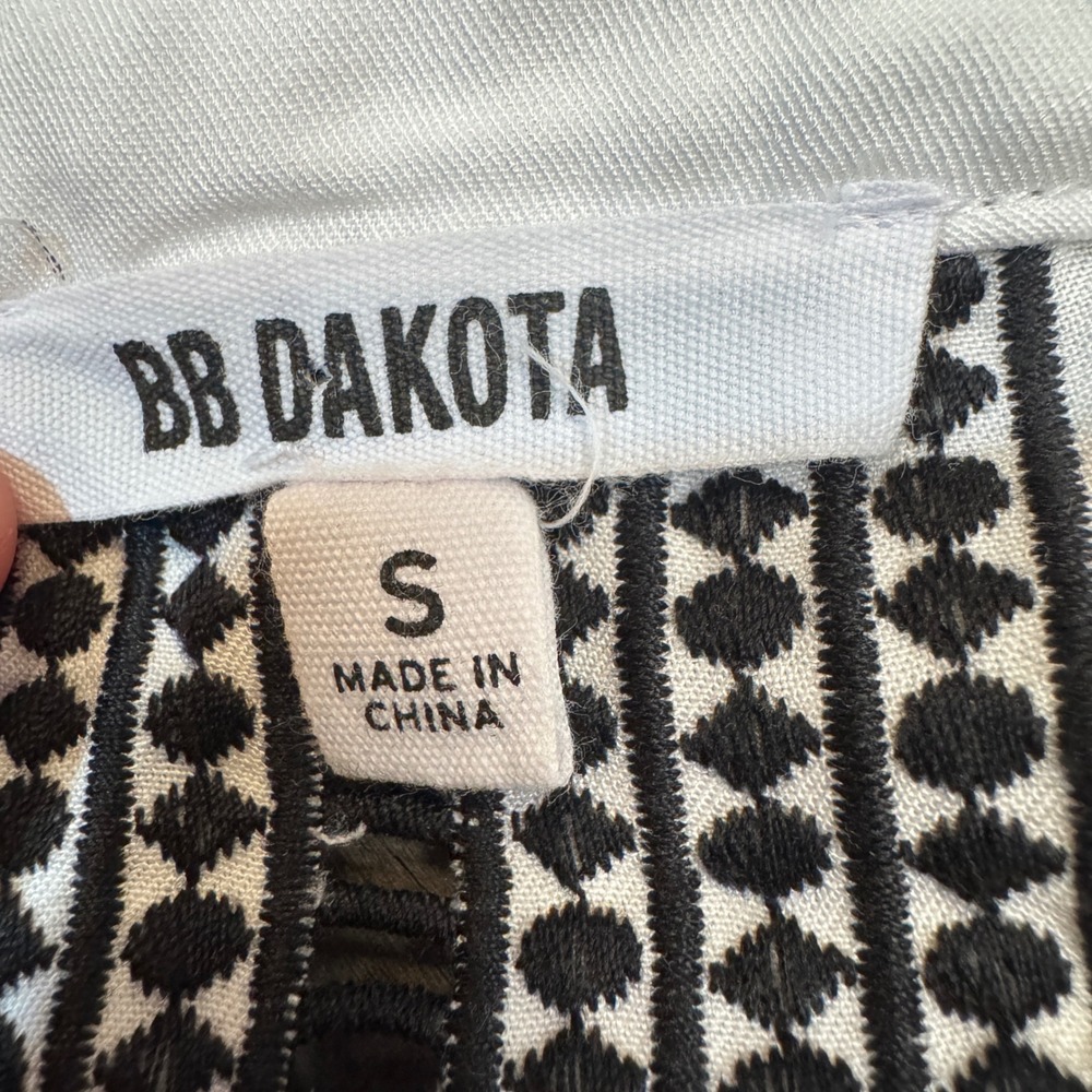 BB Dakota White Dress Sleeveless Casual Summer Dress with Pockets - Size - Picture 6 of 9